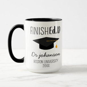 Edd-examenspresenter till henne honom, EDD-mugg, D Mugg