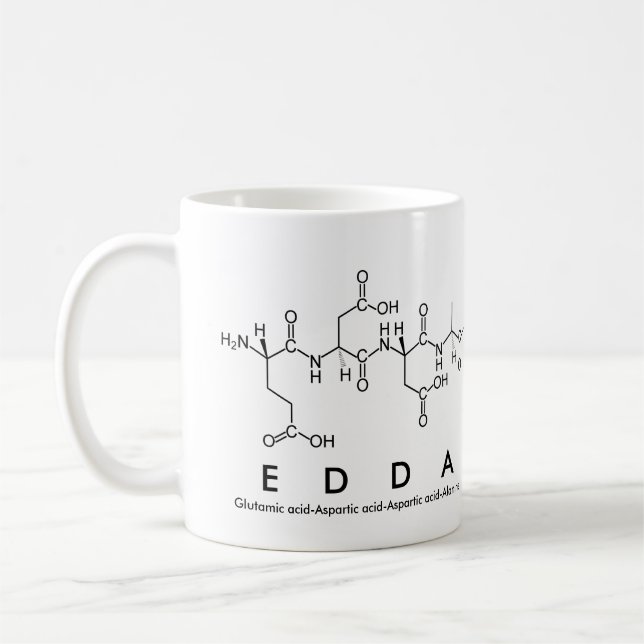 Edda peptide namn mugg (Vänster)