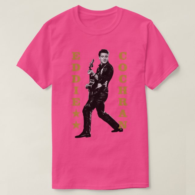 Eddie Cochran T Shirt (Design framsida)