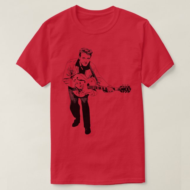Eddie Cochran T Shirt (Design framsida)