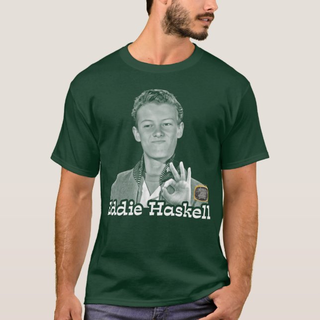Eddie Haskell Lämna Ito Beaver T Shirt (Framsida)