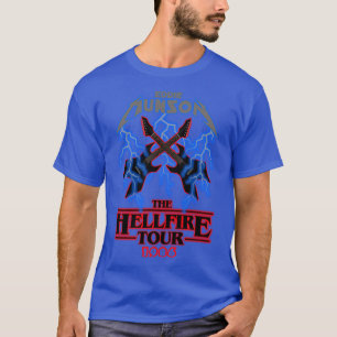 Eddie Munson Hellfire Tour T Shirt