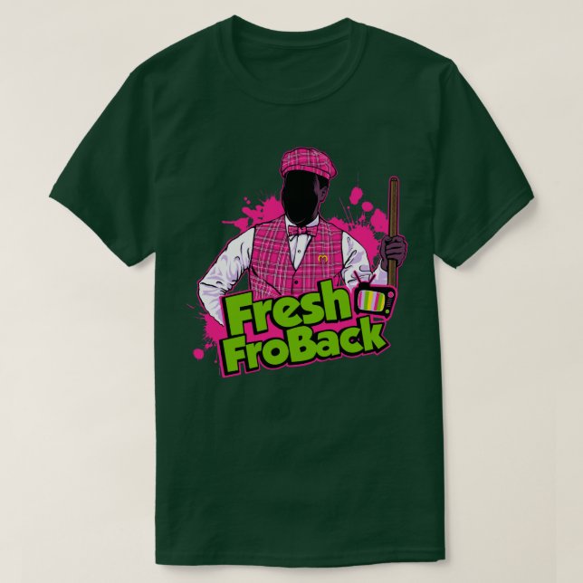 Eddie Murphy Fresh FroBack T Shirt (Design framsida)