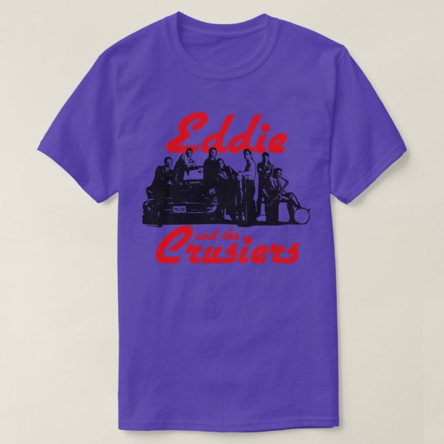 Eddie och Cruisers T Shirt (Design framsida)