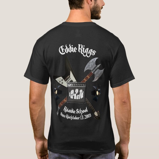 Eddie Riggs Roadie School Brutal Legend Shirt T (Baksida)