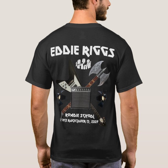 Eddie Riggs Roadie School Brutal Legend Shirt T Shirt (Baksida)