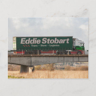 Eddie Stobart lastbil vykort