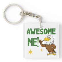 Eddie the Eagle AwomeMe Keychain