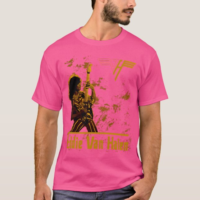 Eddie Van Halen T Shirt (Framsida)
