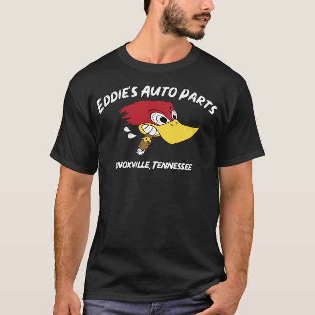 Eddie's Auto Parts T Shirt (Framsida)