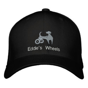 Eddie's Hjul Logotyp Hat Broderad Keps