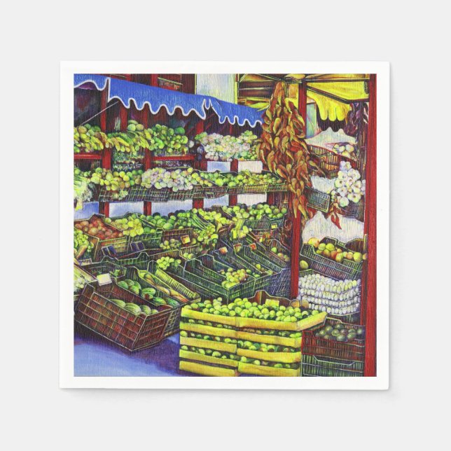 Eddie's Market, Ungern Pappersservett (Framsidan)