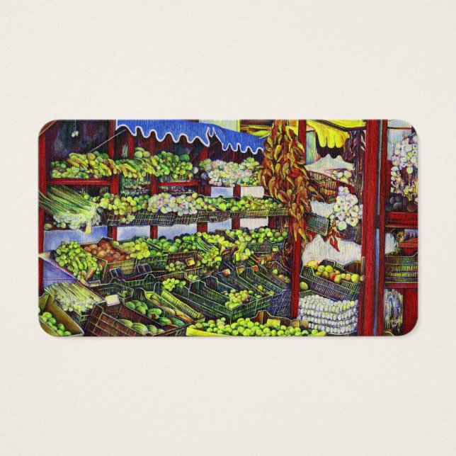 Eddie's Market, Ungern Visitkort (Framsidan)