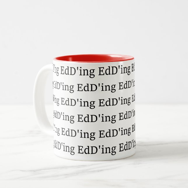 EdD'ing Två-Tonad Mugg (Framsida vänster)