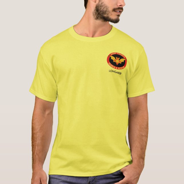 eddycosrlogo LONGAKER T Shirt (Framsida)