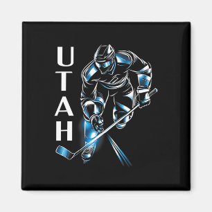 Eddy's Canyon Hockey Uni-vuxen Utah Hockey Magnet