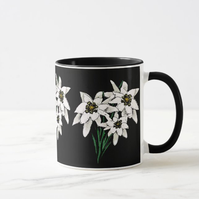 Edelweiss Flower Mugg (Höger)