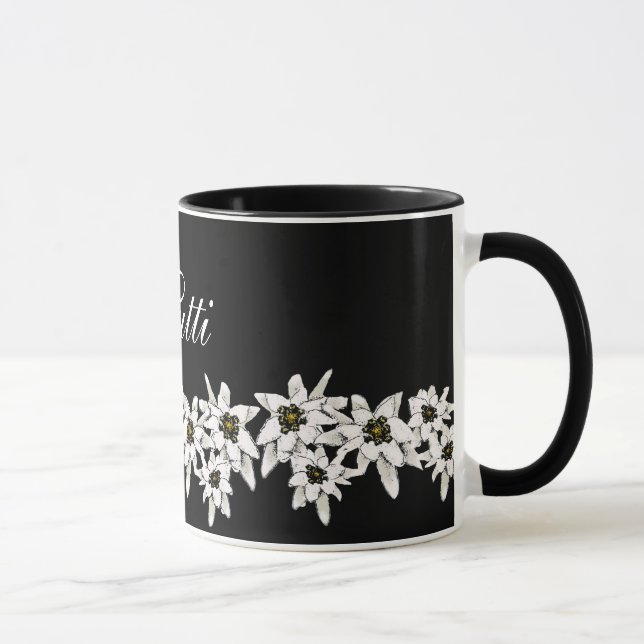 Edelweiss Flower Mugg (Höger)