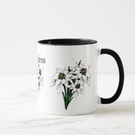 Edelweiss Flowers Mugg