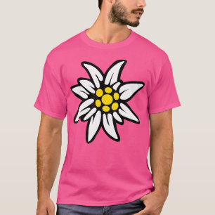 Edelweiss Hiking Mountains Gift Bavaria Alpernas T Shirt