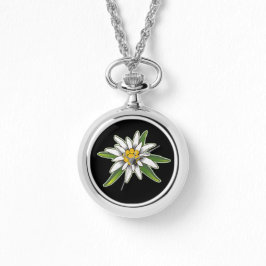 Edelweiss Necklace Watch Armbandsur
