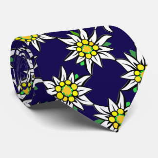 Edelweiß on dark blue, for Bavaria fans Slips