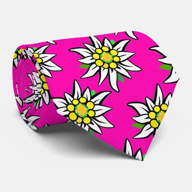 Edelweiß on rosa, Bayern fläkt Slips (Rullad)