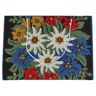 Edelweiss schweizisk alpin blomma
