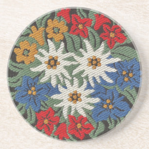 Edelweiss Swiss Alpine Flower Underlägg