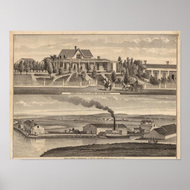 Eden Landing, bostad på Barron, lagerlokaler Poster (Framsidan)