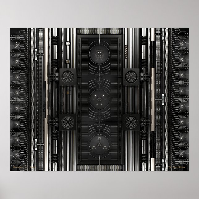 Eden Maskin Poster (Framsidan)