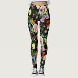 EDEN mönstersvart Leggings