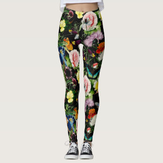 EDEN mönstersvart Leggings