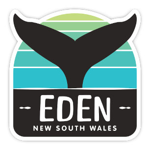 Eden, New South Wales Australia Sticker Klistermärken