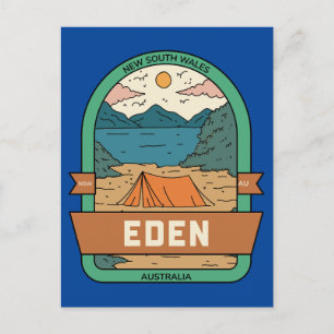 Eden NSW Australia Vykort