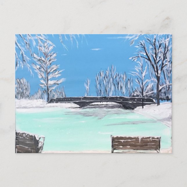 "Eden Park" glansigt vykort (Framsida)