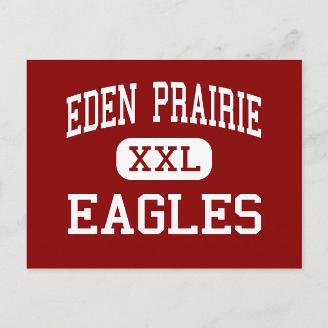 Eden Prairie - Eagles - High - Eden Prairie Vykort (Framsida)