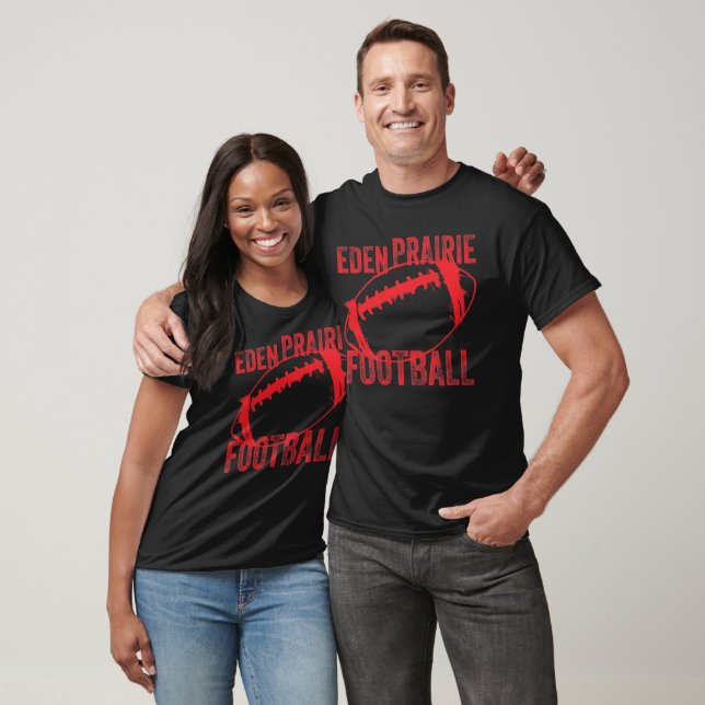 Eden Prairie Football - Spray Paint T Shirt (Unisex)