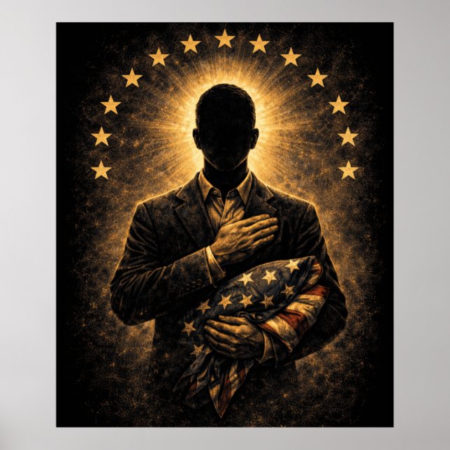 “EDEN” – Tyst patriotism Poster (Framsidan)