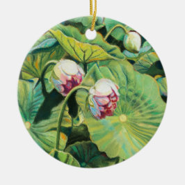 Edens ljus - julgransprydnad keramik