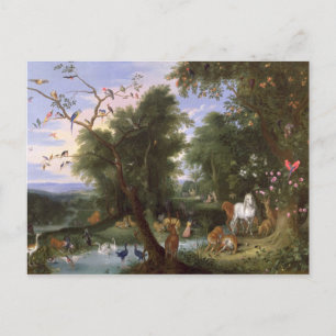 Edens trädgård, 1659 vykort