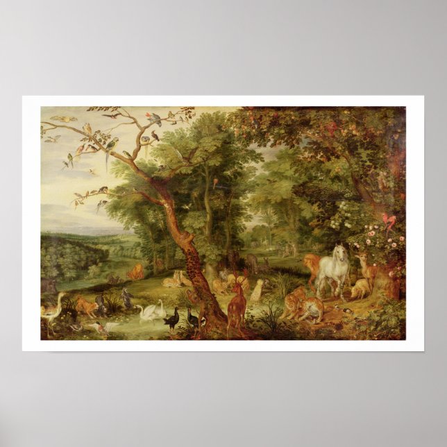 Edens trädgård, i bakgrunden Temptati Poster (Framsidan)