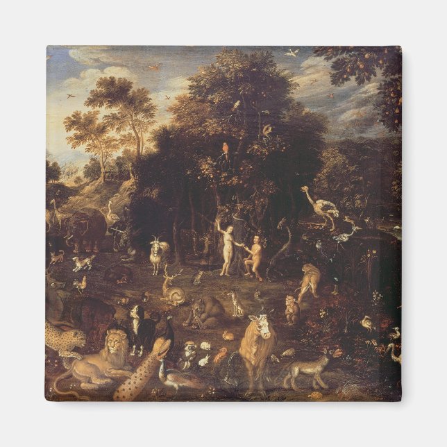 Edens trädgård magnet (Framsidan)