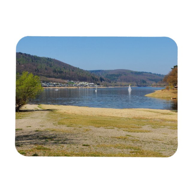Edersee am Rehbach Magnet (Horisontell)