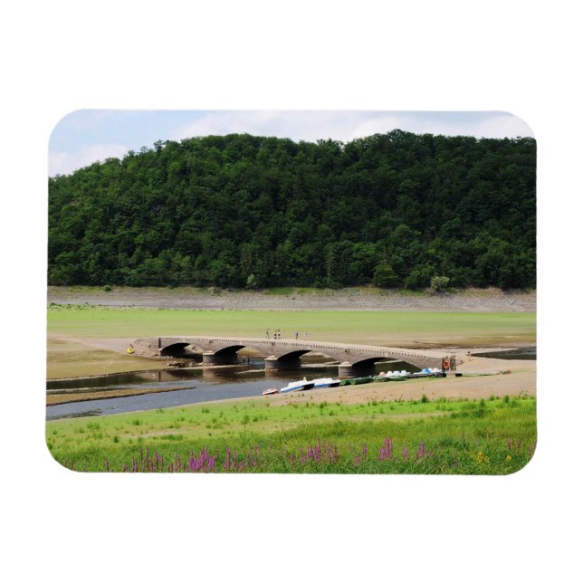 Edersee Brücke von Asel Magnet (Horisontell)