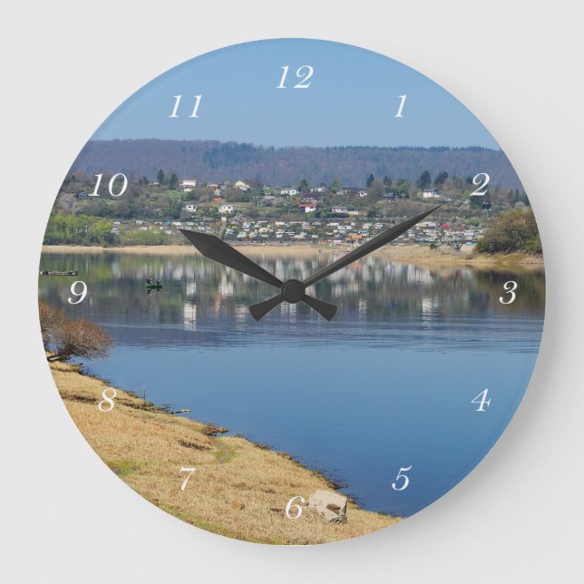 Edersee Bucht bei Bringhausen Stor Klocka (Framsida)