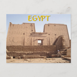 Edfu tempelegypten vykort