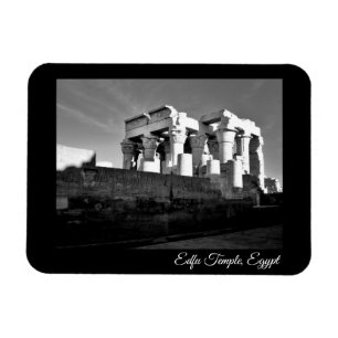 Edfu Temple, Egypten Magnet