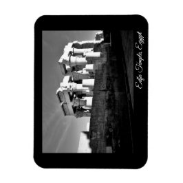 Edfu Temple, Egypten Magnet
