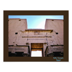 Edfu Temple Fototryck